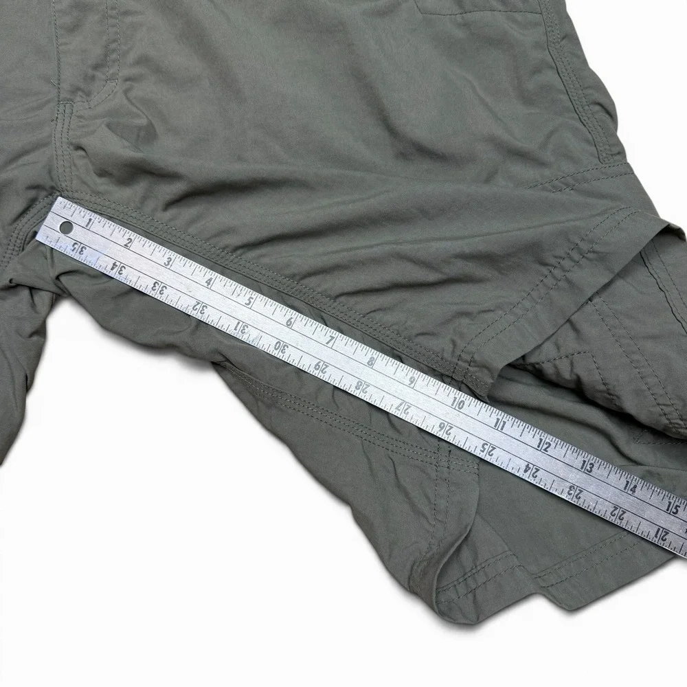Mountain Khakis Granite Creek Shorts Mens 40 x 11 Green Hiking Nylon Gorp Tech
